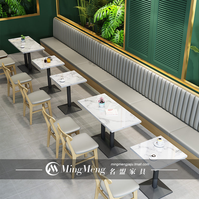 甜品店奶茶店餐饮沙发西餐咖啡厅靠墙卡座沙发茶餐厅桌椅定制,商业/办公家具,卡座,淘宝优惠券,粉丝福利购,淘宝优惠卷