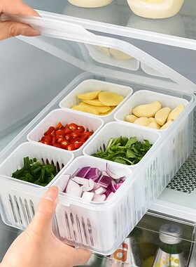 Refrigerator Storage Box Fridge Organizer Vegetable Fruit Fr