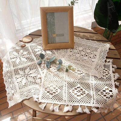 Vintage Lace Tablecloth Table Mat Coffee Table Mat