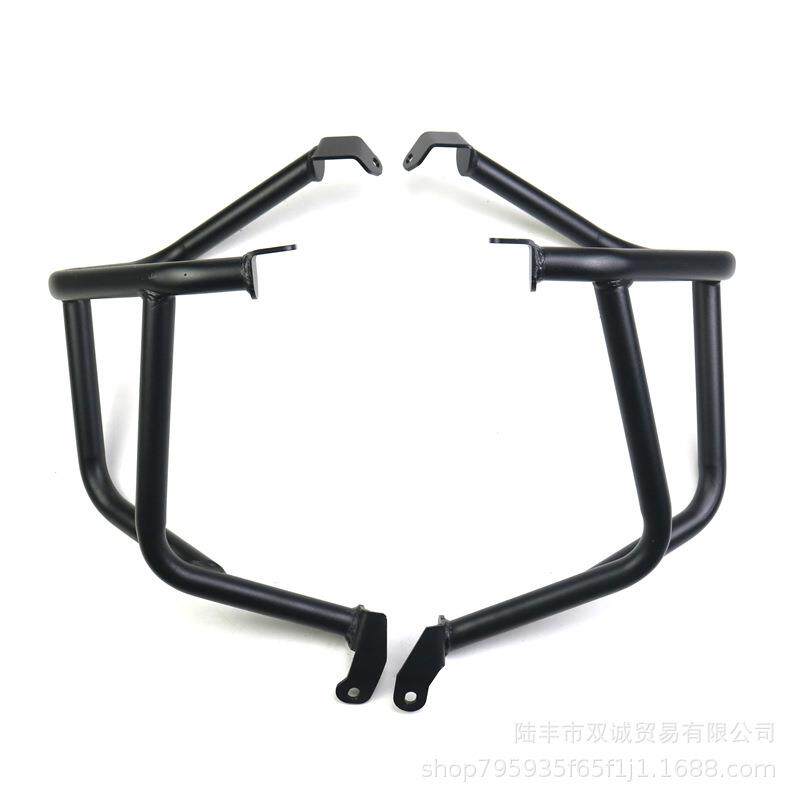 适用摩托古兹V85TT护杠MotoGuzzi改装配件发动机保险杠车身防摔杠