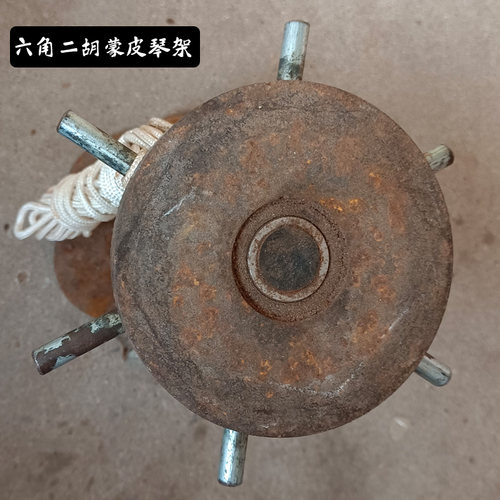 八音顺艺蒙皮工具八角六角圆形二胡高胡扁胡名牌演奏八角手工蒙皮