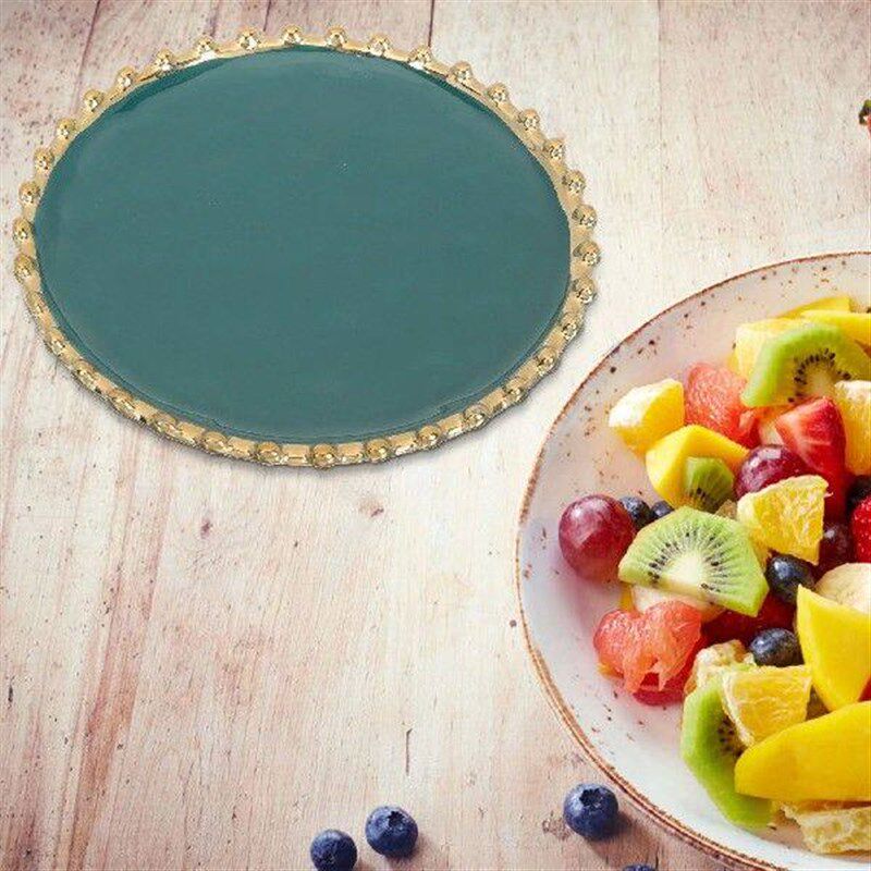 Dim Sum Plate Round Breakfast Dish Food for Home Fruit图片