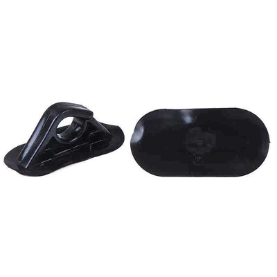 2Pcs Rubber PVC Oar Paddle Stand Holder Hook Buckle for Boat