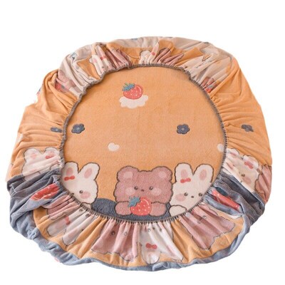 Thickened Snowflake Velvet Bed ver Simmons Full Enclosure Pr