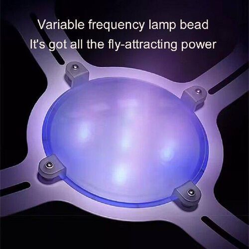 Flea Light Traps with 5 Sticky Pads USB Rechargeable Pest