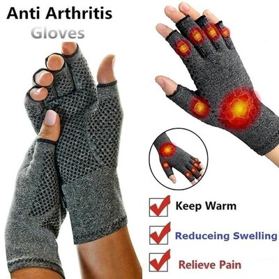New1Pair Winter Compression Arthritis Gloves Rehabilitation