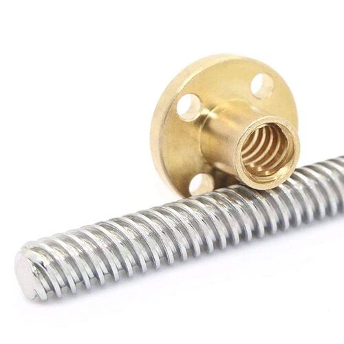 T8 Lead Screw Thread 8mm Pitch1mm Lead 1/2/4/8/10/12/16/20mm
