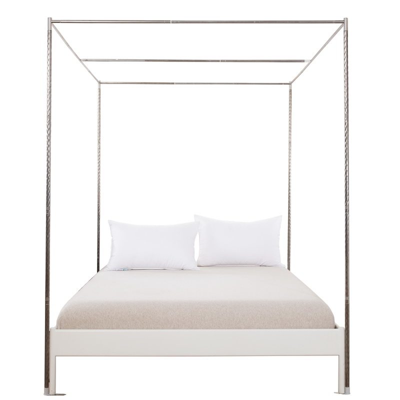 蚊帐支架杆子配件加厚金属三通加粗不锈钢管宫廷落地架子家用