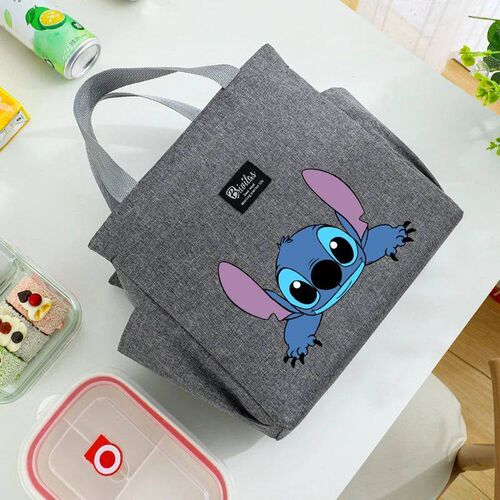 Stitch Inulated Lunch Bag - Waterproof Oxford Cloth, Aluminu