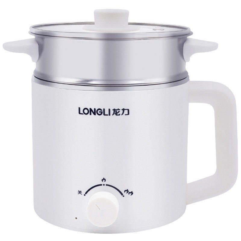 龙力牌电煮锅多功能电热蒸锅迷你煮面宿舍学生迷你家用火锅打边炉,厨房电器,电煮锅,淘宝优惠券,粉丝福利购,淘宝优惠卷