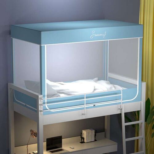 Zhengshun transparent mosquito net three-door upper and lowe