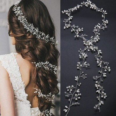 20Pcs Bridal U-shaped Pin Metal Barrette Clip Hairpins Rhine