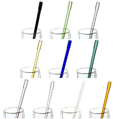 Drinking Glass Straws Reusable Metal Drinking Straws
