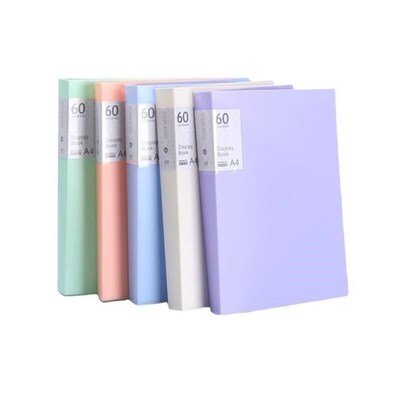 a4 display book文件夹 clear file transparent folder document