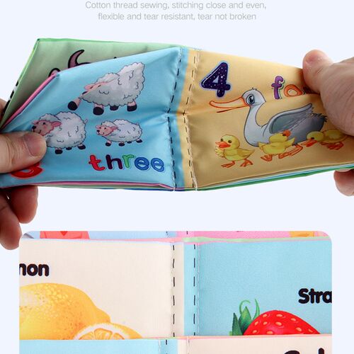Baby Cloth Book Intelligence Development Soft Learning Cogni