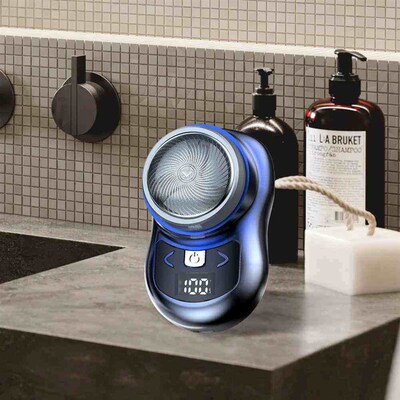 180mAh Men Electric Shaver Portable Household Shaving