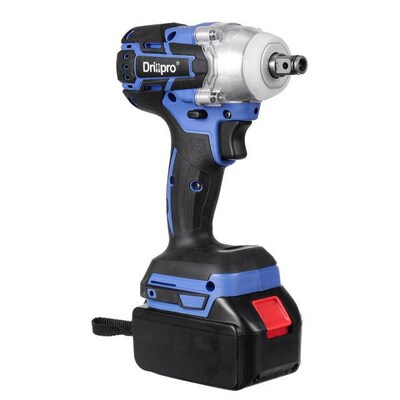 Brushless Cordless Electric Impact Wrench 1/2inch Power Tool