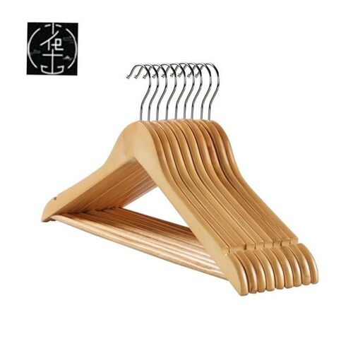 cabinet skid hangers clothes clip coat hanger wooden rack