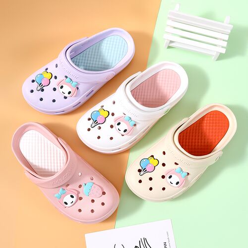 Summer Girls Clogs 2023 Children Kawai Sandals New Fashion D