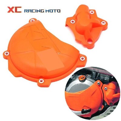 Motorcycle Water Pump Cover Clutch Cover Protection Cover Pr