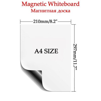 Magnetic Whiteboard Fridge Magnet Stickers Dry Erase Planner