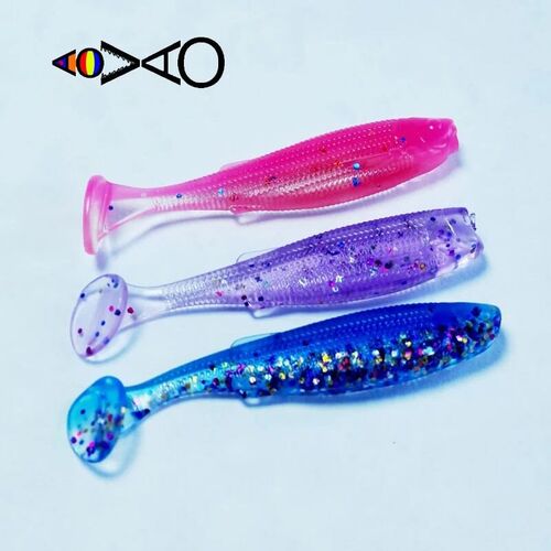 2024 Soft Lures Silicon Swimbaits isca Artificial Worm Soft