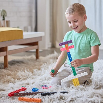 100pcs Numberblocks Multilink Linking Counting Cubes Snap