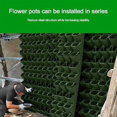 Durable Wall Hanging Pockets Planting Pot Garden Plant