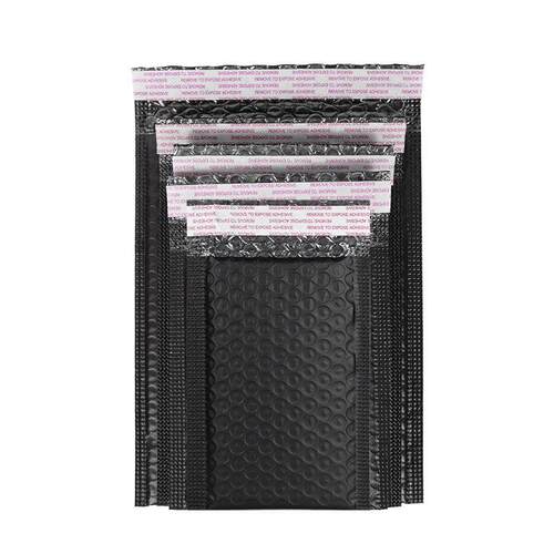 1Set Black Bubble Packaging Bags for Business Goods/Gifts/En