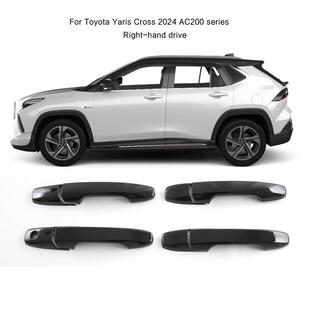 专用2024 Toyota Yaris Cross Ac200门拉手门碗防护装饰右驾改装