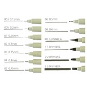 Micron 005 Set 1.0 003 Pen Pigma