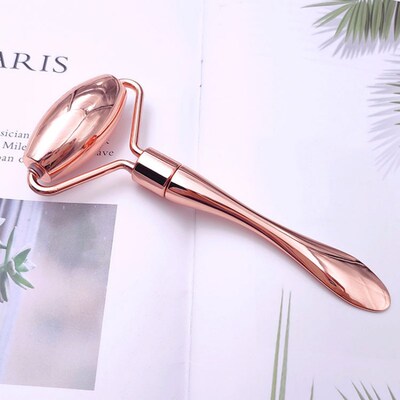 Stainless steel pointed roller spatula massage ball stone fa