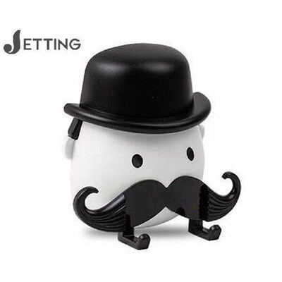 Moustache Shape Plastic Shaver Holder Bathroom Washroom