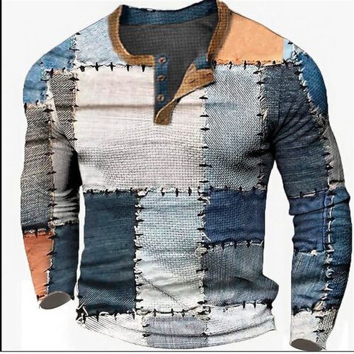 2024 New Cross-border Foreign Trade New Mens Long Sleeve He