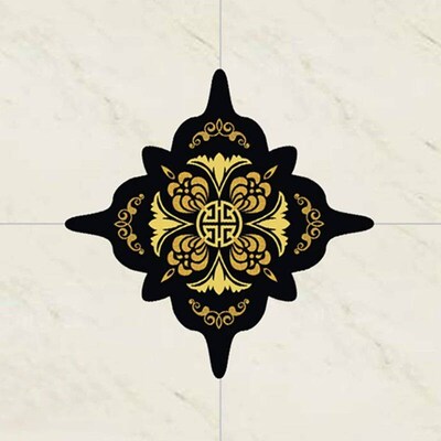 25pcs Self Adhesive Floor Tile Stickers Waterproof Beauty Se