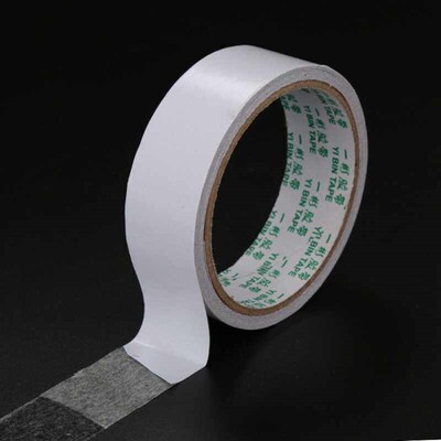 Width 5mm~20mm White Double Sided Tape Super Strong Adhesive