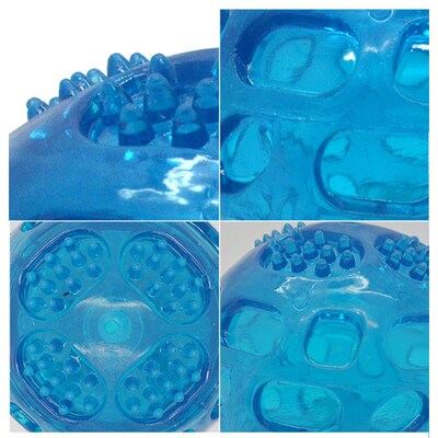 Dog toy toy ball anti biting and sound resilient ball grindi