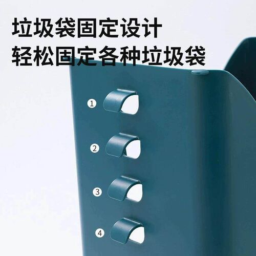Large Capacity Adjustable Kitchen Trash Can, Expandable and