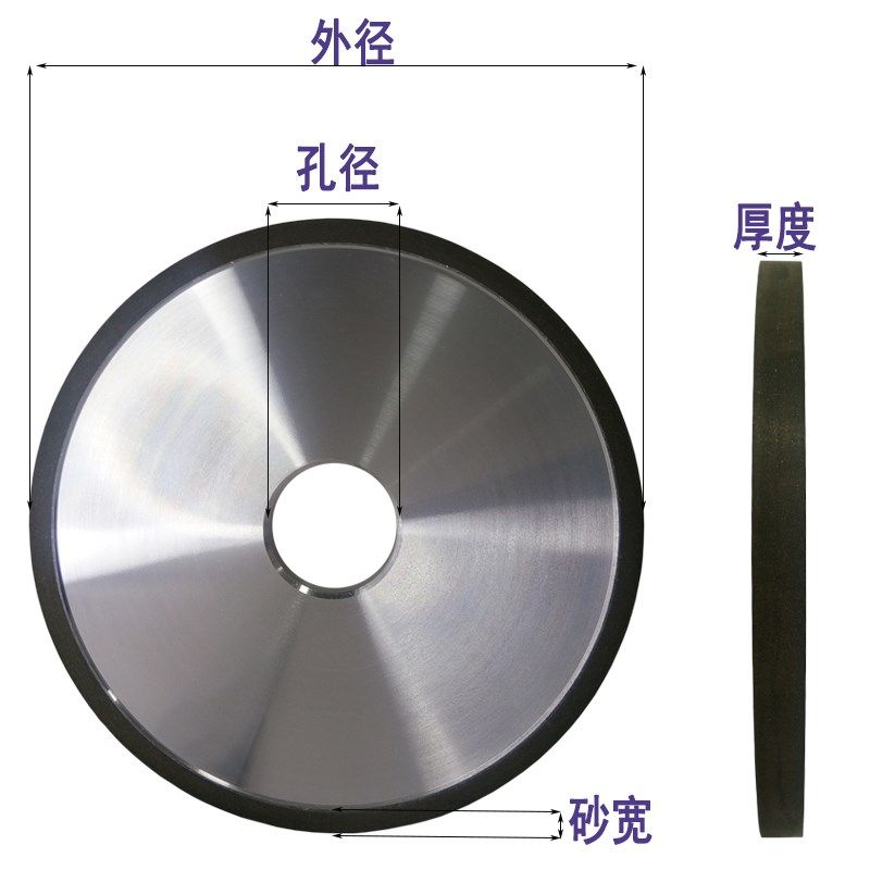 树脂CBN砂轮热处理不锈钢高速钢白钢研磨开粗抛光立方氮化硼砂轮,标准件/零部件/工业耗材,砂轮,淘宝优惠券,粉丝福利购,淘宝优惠卷