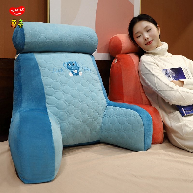 加高靠枕床头靠垫软包大靠背护腰枕床上靠背枕头看书乳胶抱枕冬季,居家布艺,床头靠垫,淘宝优惠券,粉丝福利购,淘宝优惠卷