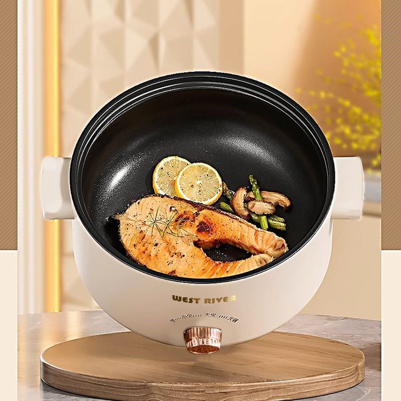 德国家用电饭煲全自动一体电火锅宿舍电煮锅多功能电炒锅不粘电锅,厨房电器,电煮锅,淘宝优惠券,粉丝福利购,淘宝优惠卷