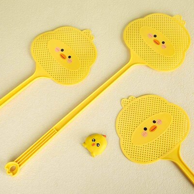 Creative household fly swatter in the shape of a little yell