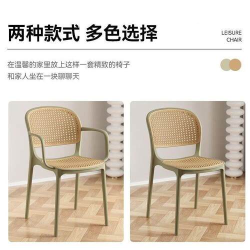 实椅子家用靠背椅椅凳子扶手椅宿舍学126学餐木习书桌椅生办公电