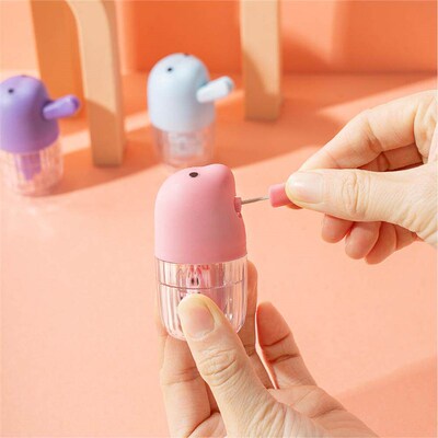 Cute Cartoon Contact Lens Cleaner - Cartoon Seal Design, Pul