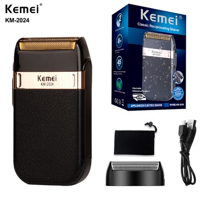 Electric Shaver For Men Waterproof Mini Pocket Shaver USB Ch