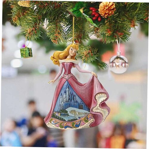 Flat  Princess Christmas Pendant Xmas Tree Decorations Carto