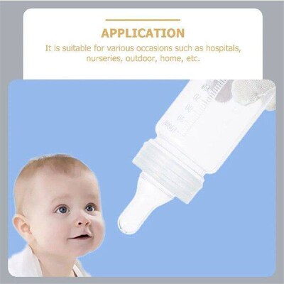 4 Pcs Feeding Bottle Infants Baby Bottles 0-3 Months