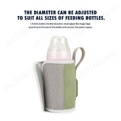 Portable Bottle Warmer USB Digital Display Baby Bottle Cup