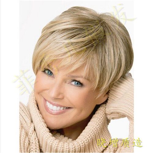 Source Manufacturer Fashion Chemical Fiber Wig Short Hair Fu