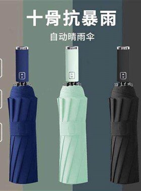 Strong Wind Resistt 12K Automatic Umbrella Rain Women Wi